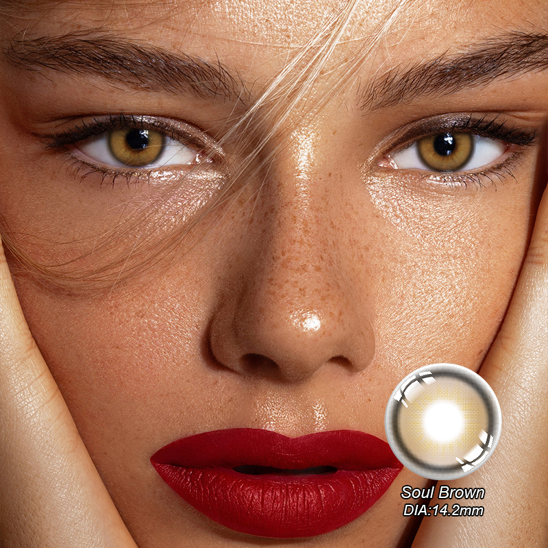 Soul Brown Prescription Yearly Contact Lenses